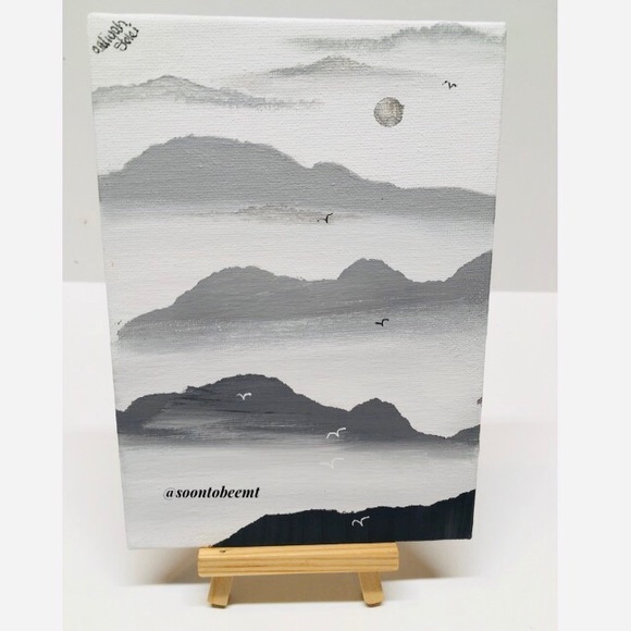 Other - 5x7 Acrylic Painting By Me- The Peace☕️